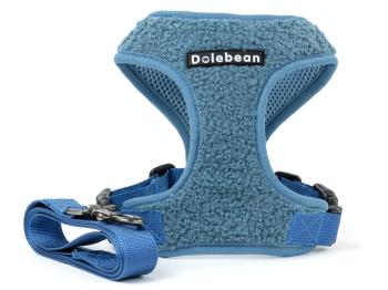 Dolebean kšíry pro psa s vodítkem | 35 – 58 cm Barva: Modrá, Obvod hrudníku: 41 - 50 cm