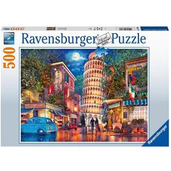 Ravensburger Puzzle 173808 Uličky V Pise 500 Dílků  (4005556173808)