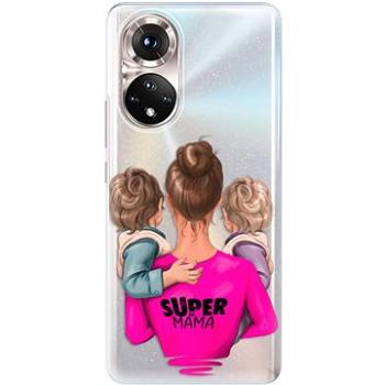 iSaprio Super Mama pro Two Boys pro Honor 50 (smtwboy-TPU3-Hon50)