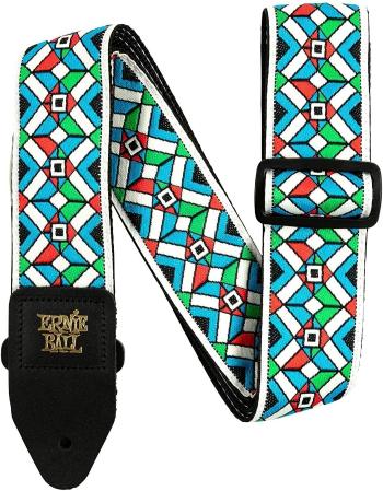 Ernie Ball Classic Jacquard Kytarový pás Kaleidoscope Blue