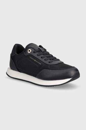 Sneakers boty Tommy Hilfiger ESSENTIAL RUNNER tmavomodrá barva, FW0FW08004