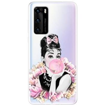 iSaprio Pink Bubble pro Huawei P40 (pinbu-TPU3_P40)