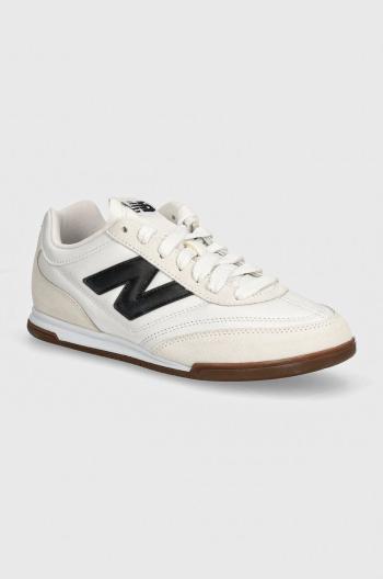 Kožené sneakers boty New Balance RC42 bílá barva, URC42LA