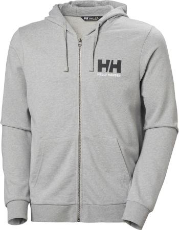 Helly Hansen HH Logo Full Zip Hoodie 2.0 Mikina Grey Melange M