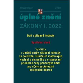 Aktualizace I/1 2022 – DPH, Spotřební daně (9771335151187)