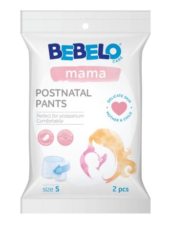 BEBELO Mama Postnatal Pants vel. S poporodní kalhotky 2 ks