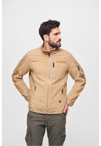 Brandit Fleecejacket Ripstop camel - L