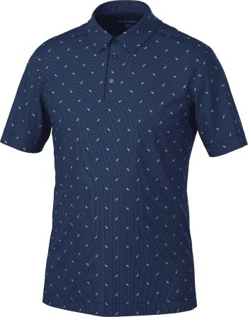 Galvin Green Miklos Mens Breathable Short Sleeve Shirt Navy L Polo košile