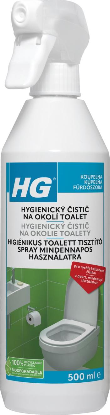 WC gel HG Každodenní hygienický sprej na příslušenství v okolí toalety 500 ml