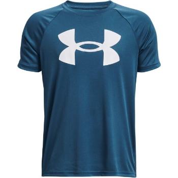 Under Armour TECH BIG LOGO Chlapecké triko, tmavě modrá, velikost