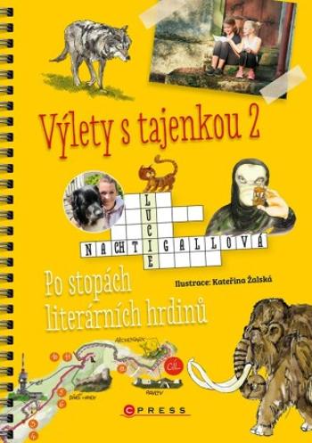 Výlety s tajenkou 2 – Po stopách literárních hrdinů - Lucie Nachtigallová - e-kniha