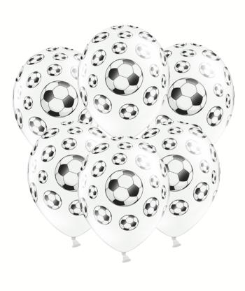 PartyDeco Balón - Fotbal 50 ks