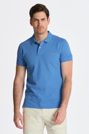 POLOKOŠILE GANT ORIGINAL SLIM PIQUE SS RUGGER DAY BLUE