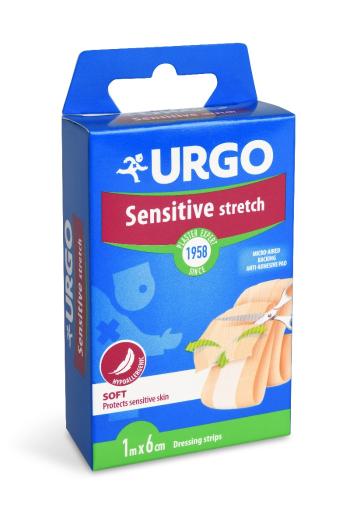 Urgo Sensitive stretch 1 m x 6 cm náplast na citlivou pokožku