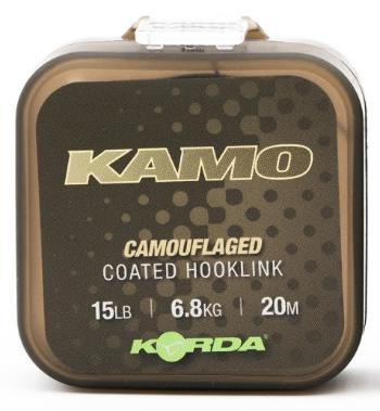 Korda návazcová šňůrka kamo coated hooklink 20 m - 15 lb 6,8 kg