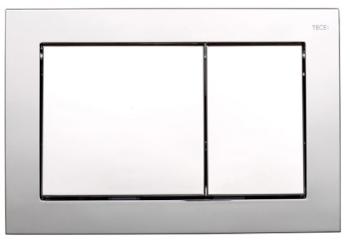 Ovládacie tlačidlo Tece Base  z plastu v chrómovom prevedení 9240701