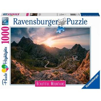 Ravensburger Puzzle 173136 Dechberoucí Hory: Pohoří Serra De Tramuntana, Malorka 1000 Dílků  (4005556173136)