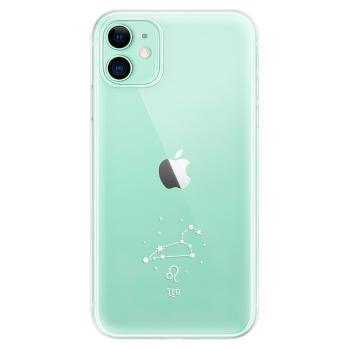 Odolné silikonové pouzdro iSaprio - čiré - Lev - iPhone 11