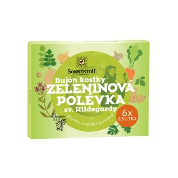 Bujon kostky zeleninová polévka sv. Hildegardy 60 g BIO   SONNENTOR