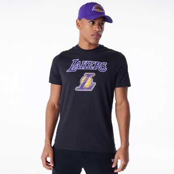 Pánské tričko New Era LA Lakers NBA Regular T-Shirt Black - M