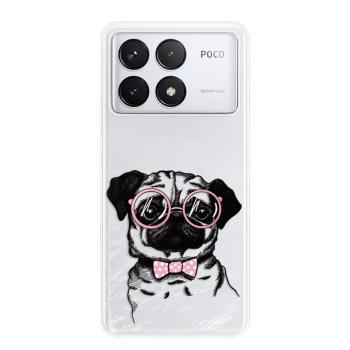 Odolné silikonové pouzdro iSaprio - The Pug - Poco F6 Pro