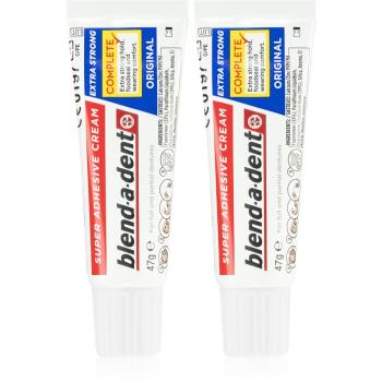 Blend-a-dent Extra Strong Original fixační krém pro zubní náhrady 2x47 g