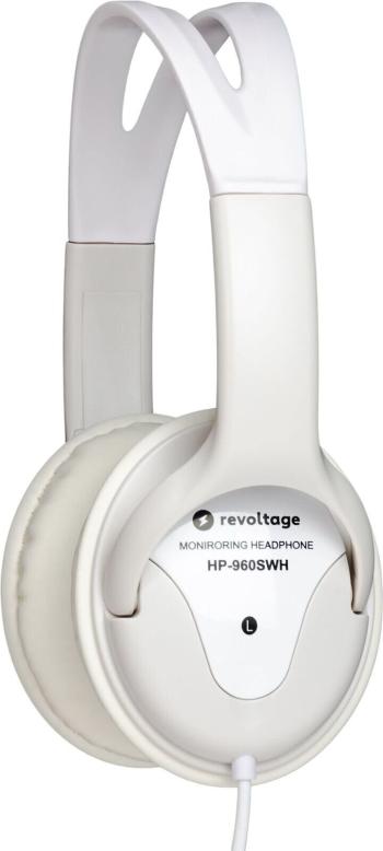 Revoltage HP-960S White Sluchátka na uši