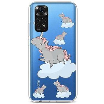 TopQ Kryt Xiaomi Redmi Note 11 silikon Grey Unicorns 71874 (Sun-71874)