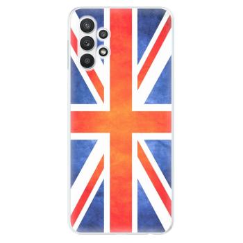 Odolné silikonové pouzdro iSaprio - UK Flag - Samsung Galaxy A32 5G