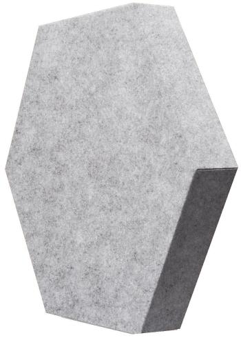 Mega Acoustic HexaPET 3 cm White-Gray Absorpční penový panel