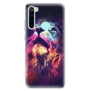 Odolné silikonové pouzdro iSaprio - Lion in Colors - Xiaomi Redmi Note 8