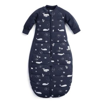 ERGOPOUCH Vak a overal na spaní 2v1 organická bavlna Suit Whale 3-12 m, 6-12 kg, 2,5 tog