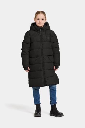 Dětská bunda Didriksons OLIVIN K PARKA L černá barva, 505495