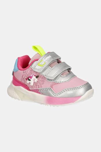 Dětské sneakers boty Primigi růžová barva, PRF 69588