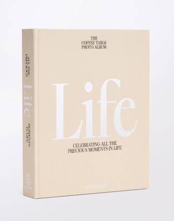 PrintWorks Photo Album - Life Beige