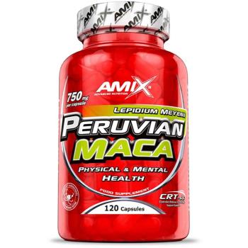 Amix Peruvian Maca kapsle pro podporu fyzického a duševního zdraví 120 cps