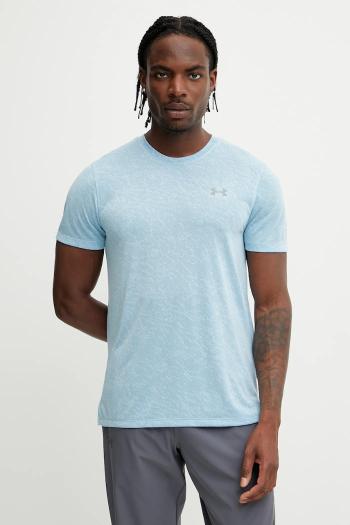 Bežecké tričko Under Armour Launch Camo šedá farba, jednofarebné, 1386681