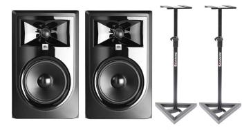 JBL LSR306P MKII Stand SET Aktivní studiový monitor 2 ks