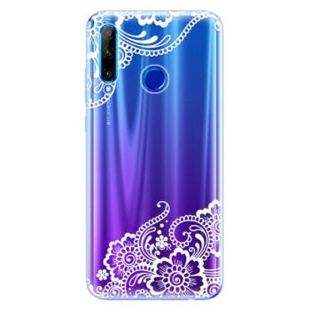 Odolné silikonové pouzdro iSaprio - White Lace 02 - Huawei Honor 20 Lite