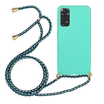 ROPE Kryt so šnúrkou Xiaomi Redmi Note 11 / Note 11S svetlozelený