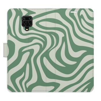 Flipové pouzdro iSaprio - Zebra Green 02 - Xiaomi Redmi Note 9 Pro / Note 9S