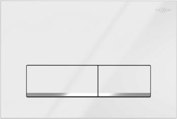 MEXEN Fenix 12 tlačítko flush /kompatibilní s Geberit Sigma UP300 a UP320, bílá lesklá 601200
