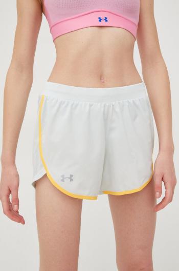 Běžecké šortky Under Armour Fly By Elite zelená barva, medium waist, 1369766-593