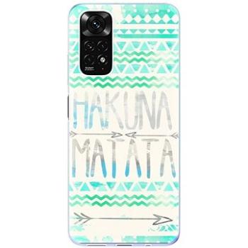 iSaprio Hakuna Matata Green pro Xiaomi Redmi Note 11 / Note 11S (hakug-TPU3-RmN11s)