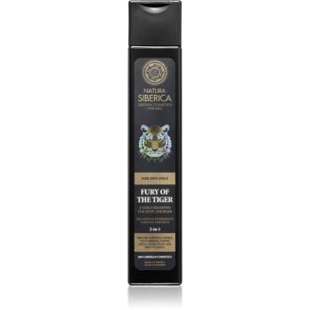 Natura Siberica For Men Only energizující šampon na vlasy a tělo 250 ml