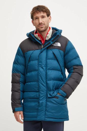 Bunda The North Face Limbara pánská, tyrkysová barva, zimní, NF0A89G31NO1