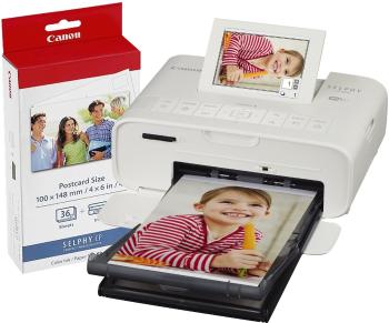 Hőszublimációs nyomtató Canon SELPHY CP1300 fehér + KP-36 papírok