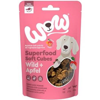 Wow pamlsky Superfood měkké kostky Zvěřina s jablky 150 g (9120063683901)