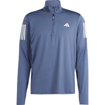 adidas OWN THE RUN HALF-ZIP Pánská běžecká bunda, modrá, velikost