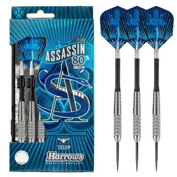 Dart szett Harrows steel 24g Assassin 80% (K)